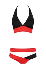 Avanua Harper set Nocna komplet biustonosz + figi, red