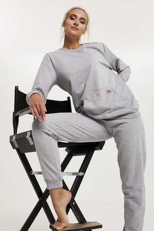 Italian Fashion Fox dł.r. dł.sp. Dres homewear, melanż