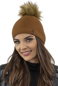 Vivisence 7041 Nakrycie głowy czapka, brąz