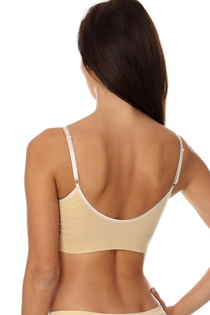 Brubeck BR00012A Biustonosz miękki, beżowy