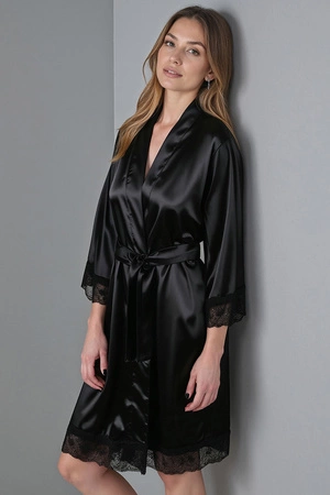 Vivisence 5032 Nocna peniuar, czarny