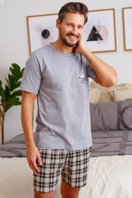 Doctor Nap PMB.5153 Nocna piżama, grey