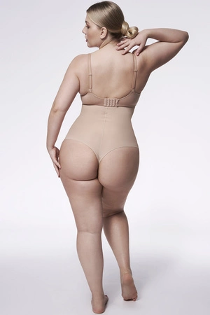 Julimex 275 Stringi Wysoka Talia Majtki stringi modelujące, natural