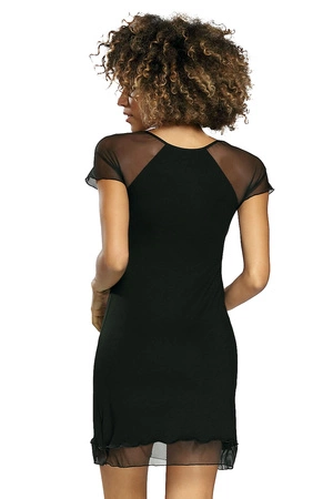 Dkaren Paulina Nocna koszulka, czarny