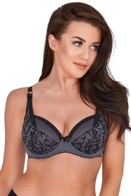 Gaia 1214 Cloe Biustonosz push-up, grafitowy