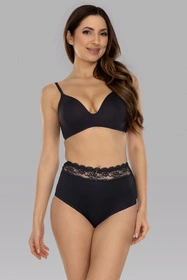 Mitex Eva 3-pak Majtki wysokie figi, czarny