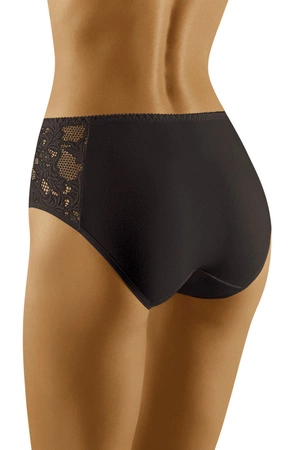 Wol-Bar Eco-Vu Majtki figi, czarny