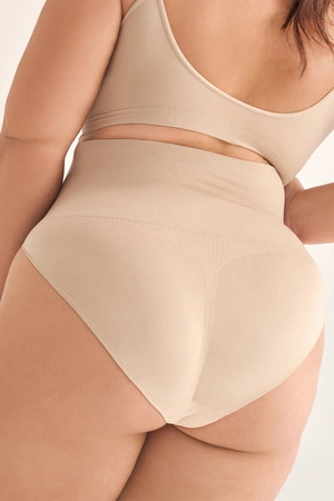 Gabriella Hi-Leg Shapewear Code S122 Majtki wysokie figi, natural