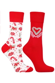 Moraj CSLS250-032/2 pak Skarpety za kostkę, red