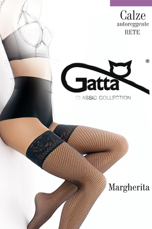 Gatta Margherita 01 Wyr�b po�czoszniczy po�czochy samono�ne, nero
