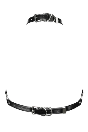 Obsessive A740 harness Nocna uprząż, czarny