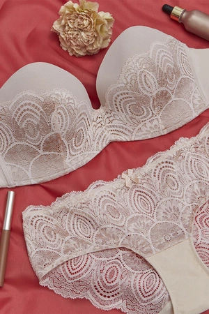 Wonderbra WB000BHO Biustonosz bardotka, 0BM beige