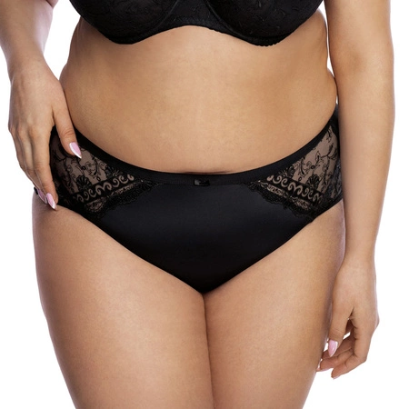 Gaia 1151M Temida Maxi Majtki figi, czarny