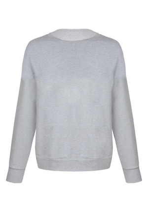 Dkaren Justin Bluza nierozpinana, szary