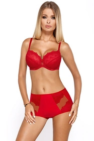 PariPari Cassi Majtki wysokie figi, red