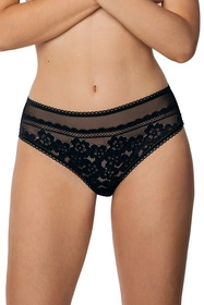 Róża Amarantes Majtki figi, czarny