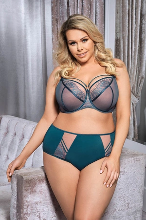 Gorsenia K496 Paradise Biustonosz miękki, zielony