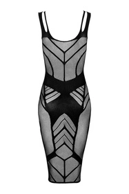 Obsessive D609 dress Nocna koszulka, czarny