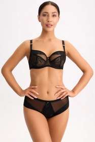 Bella Misteria 65-150 Czarny Diament Biustonosz miękki, czarny