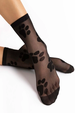 Fiore Pawpaw 20 DEN G1192 Wyrób pończoszniczy skarpetki, black