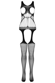 Passion BS106 Body bodystocking, black