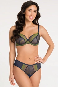 Gorsenia K800 Arianna Majtki brazyliany, granatowy