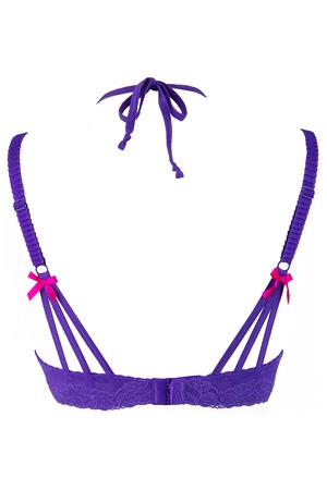 Axami V-9681 Biustonosz półbiustonosz, fiolet