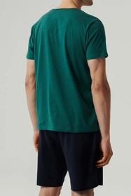 Atlantic NMP-379  Nocna piżama, szmaragdowy/granat