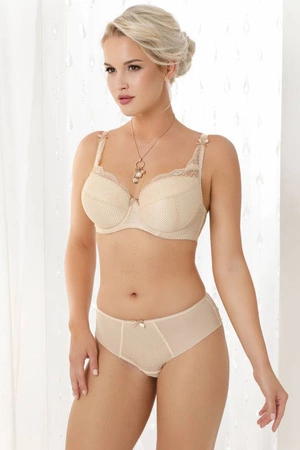 Nessa Abbi II N502 Maxi Biustonosz usztywniany, beżowy