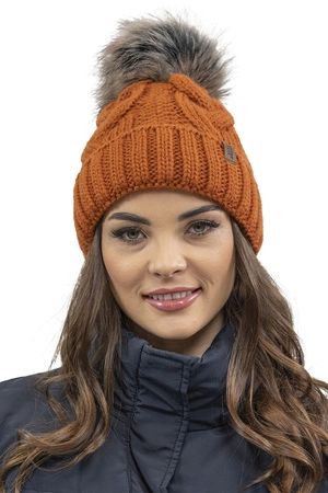 Vivisence 7014 Kmpl+R Komplet czapka+komin+rękawiczki, pomarańczowy