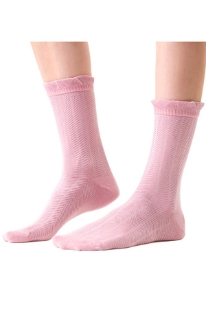 Steven 066 Comet 3D Skarpety za kostkę, różowy 015