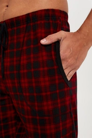 Italian Fashion Zeman dł.sp. Nocna spodnie, druk/czerwony