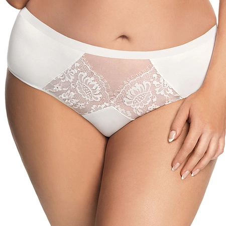 Gorsenia K648 Alicante Majtki figi, kremowy