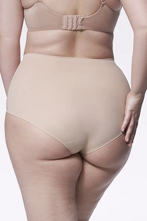 Julimex Opal panty Majtki wysokie figi, beżowy