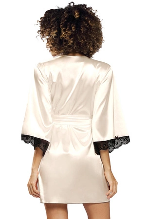 Dkaren Ola Nocna peniuar, jasny ecru