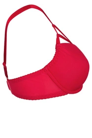 Axami V-7011 Breva Biustonosz push-up, czerwony