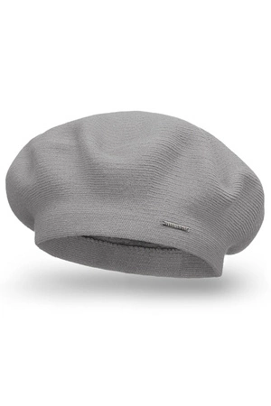 Vivisence 7005 Nakrycie głowy beret, jasnoszary