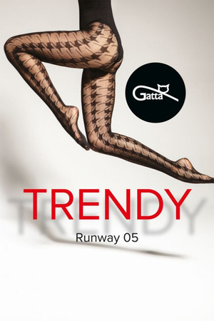 Gatta Runway 05 Wyr�b po�czoszniczy rajstopy, nero