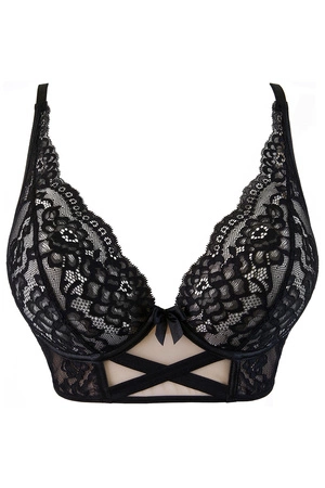 Axami V-9631 Biustonosz półgorset, czarny