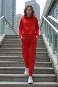 Vivisence 9203kmpl Komplet bluza+spodnie, czerwony