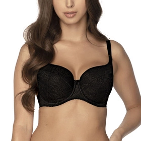 Gaia 758 Micaela Biustonosz usztywniany, czarny 2