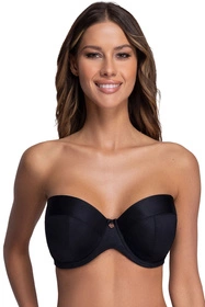 Ava 1787 Last Night MAXI Biustonosz bardotka, black