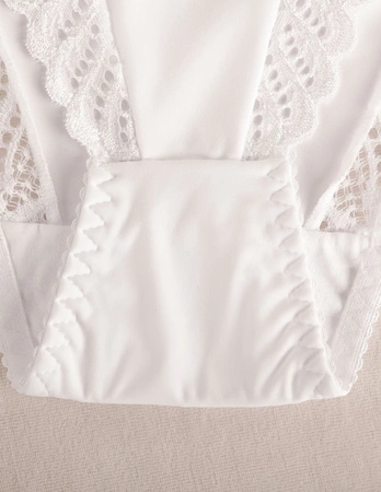 Wol-Bar Abra 3-pak Majtki figi, biały