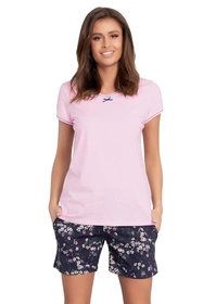 Italian Fashion Celestina kr.r. kr.sp. Nocna piżama, róż/druk