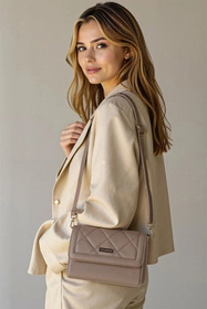 Vivisence T0012 Torebka do ręki, szary