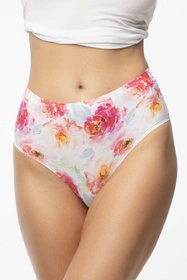 Julimex Simple Brasil Maxi Majtki wysokie brazyliany, peony