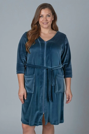 Vivisence 5011 Nocna szlafrok, ciemny turkus
