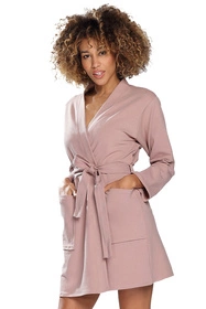 Dkaren Pola Nocna szlafrok, pudrowy róż