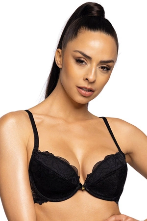 Mat 0196/1 Nell Biustonosz push-up, czarny