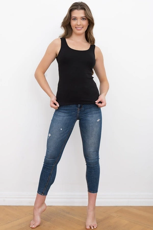 Italian Fashion Ibiza sz.r. Koszulka bez rękawów, czarny